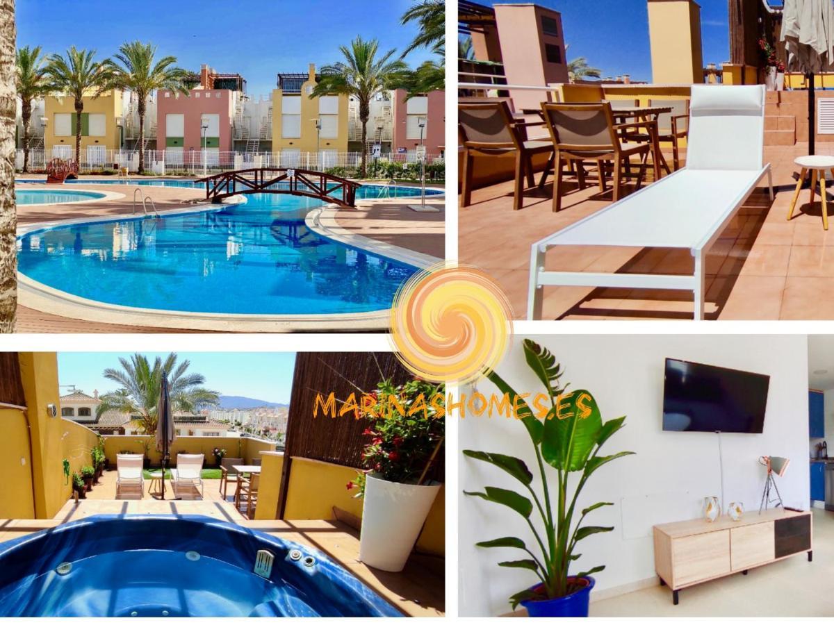 Agua Marinas - Tu Atico Con Jacuzzi Privado! Appartement Vera Buitenkant foto
