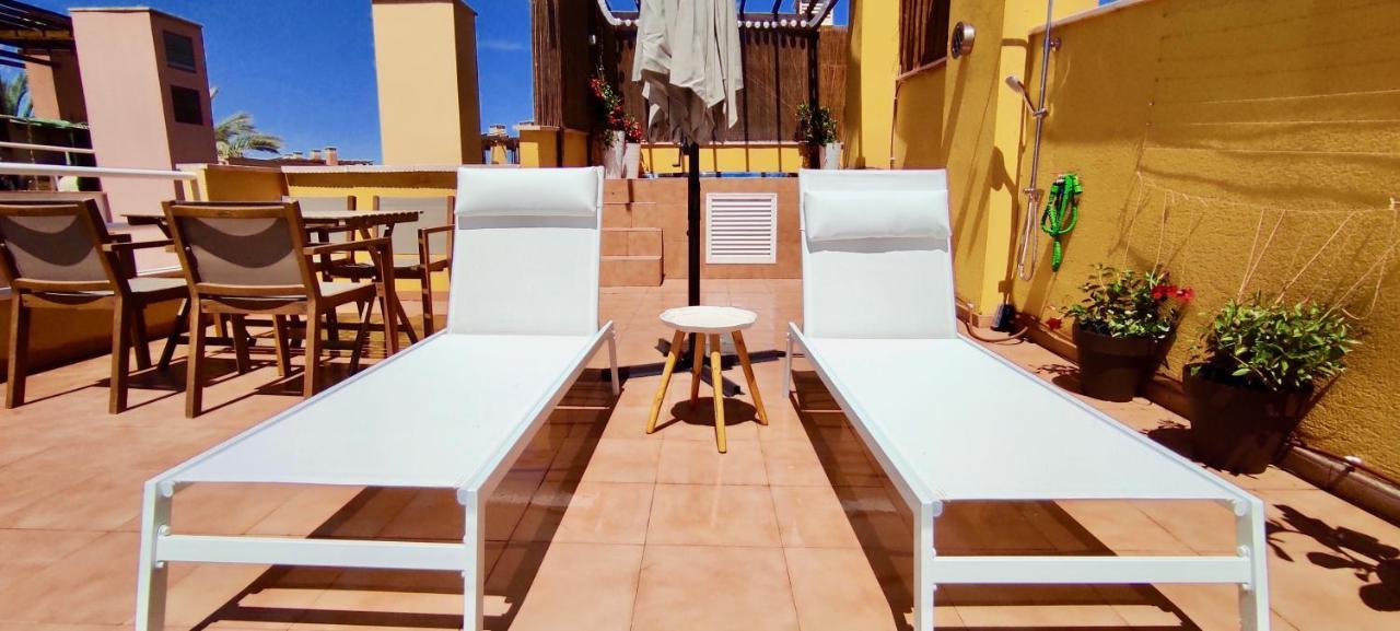 Agua Marinas - Tu Atico Con Jacuzzi Privado! Appartement Vera Buitenkant foto